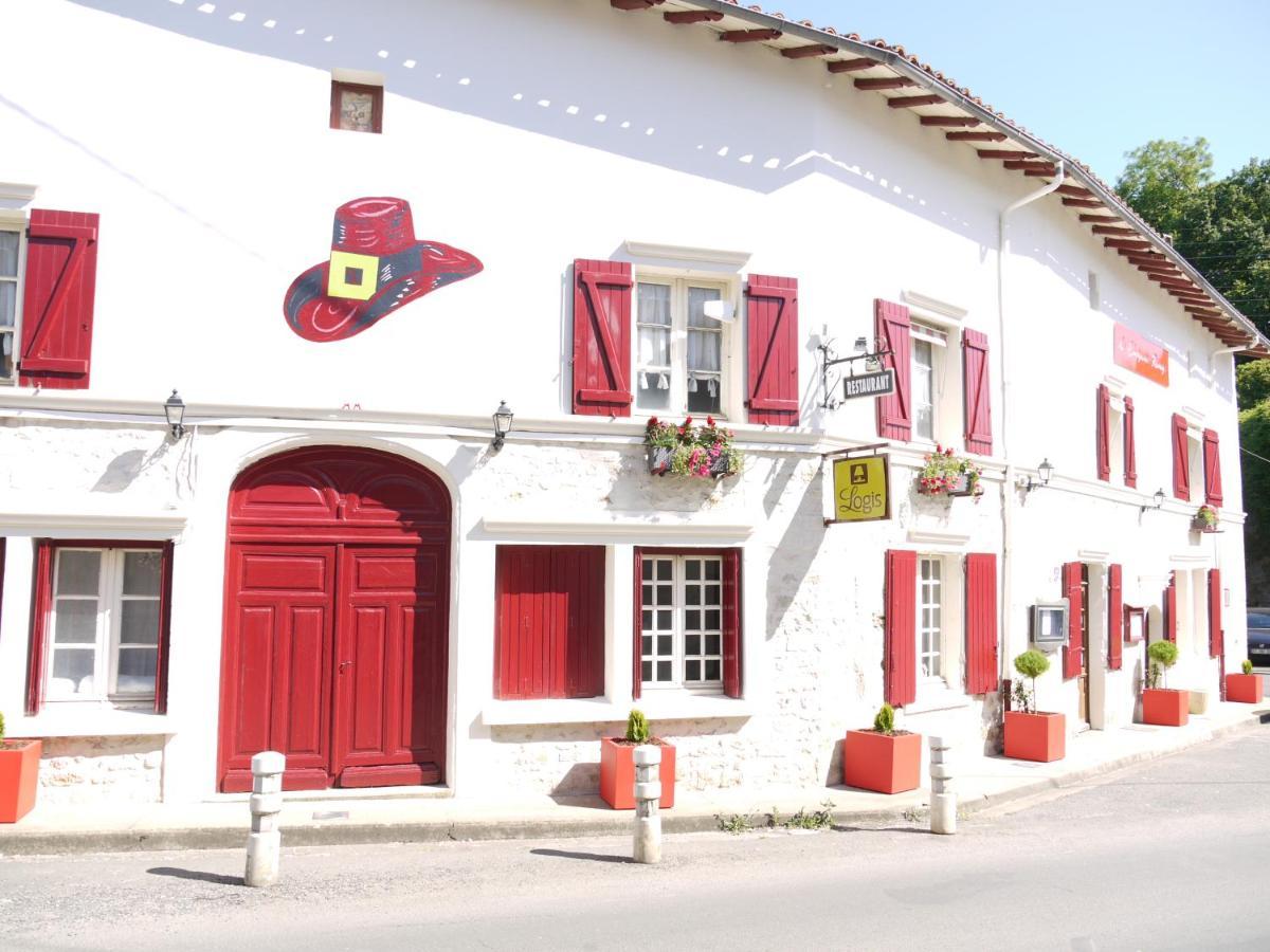 Le Chapeau Rouge Lusignan Exterior foto